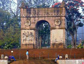 The Tekle Haymanot Arch in Debre Markos